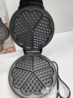 King Вафельница электрическая сердечки