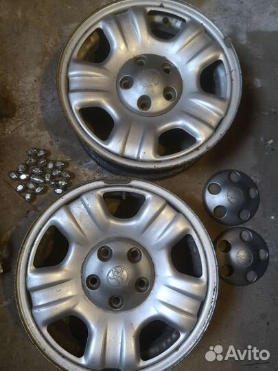 Диски+секретки toyota rav4