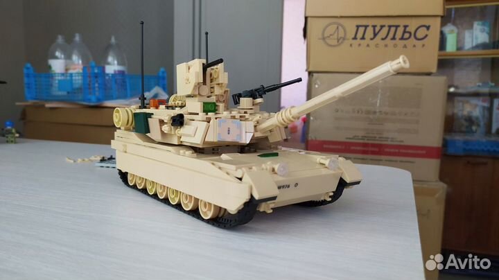 Лего конструктор танк abrams m1a2