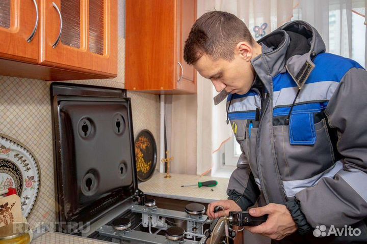 Подключение газовой плиты