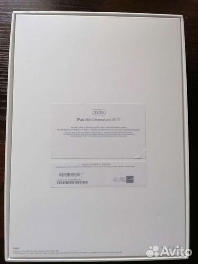Коробка оригинал для iPad 6