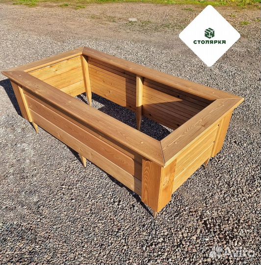 Грядки / деревянные грядки для дачи с установкой