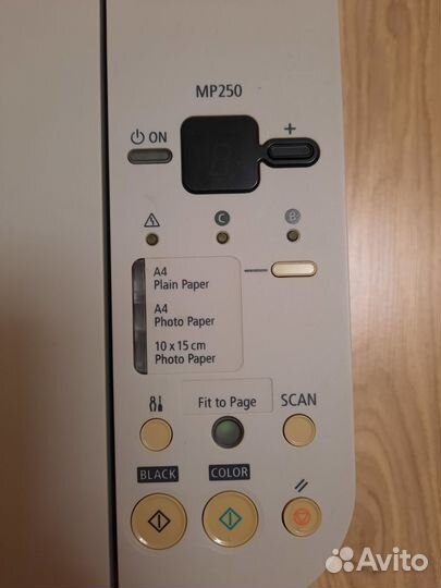Мфу Canon MP250 струйный