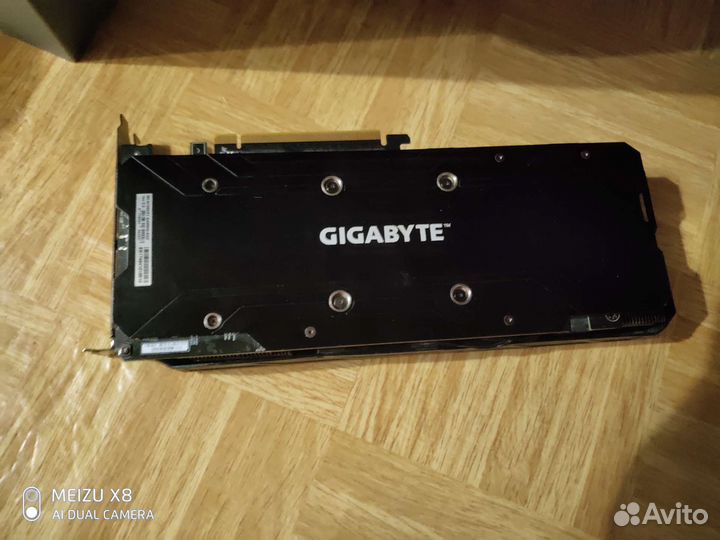 Видеокарта gtx 1060 6gb G1 gaming