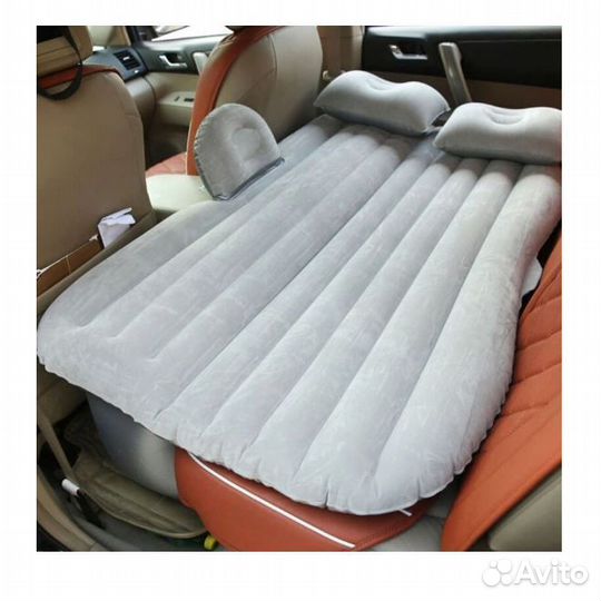 Надувной матрас для авто на заднее сидение, 136х80