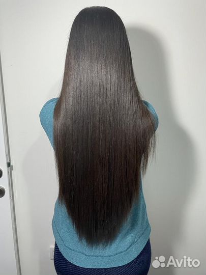 Кератиновое выпрямление волос