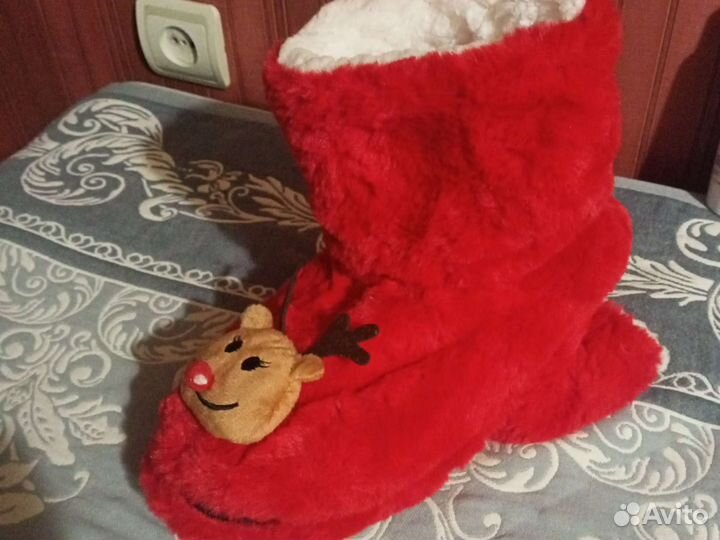 Меховые носочки