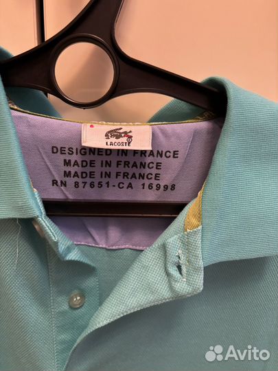 Polo lacoste мужское