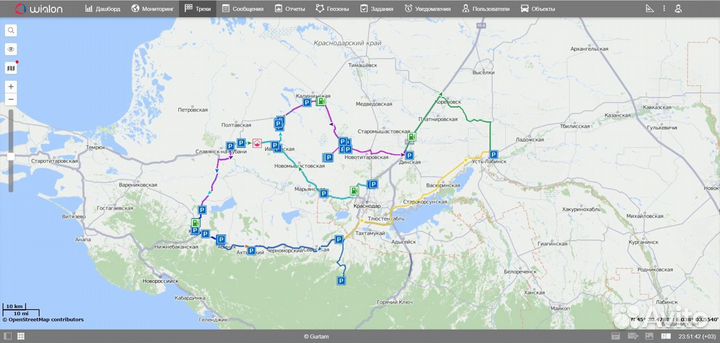 Мониторинг транспорта Глонасс