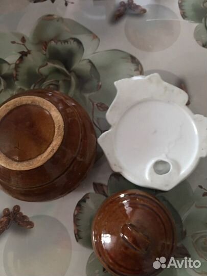 Винтажная сахарница