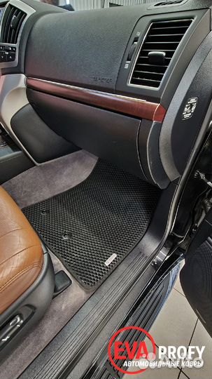 Эва коврики в салон тойота ланд круизер 200