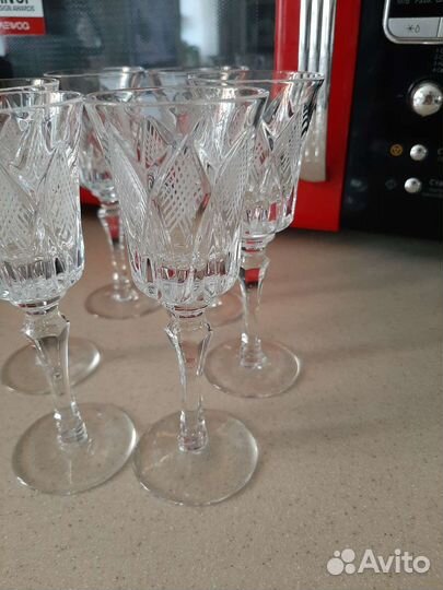 Рюмки СССР хрусталь