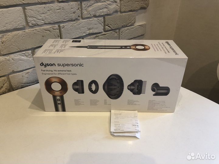 Оригинальный фен Dyson Supersonic HD07 из Норвегии