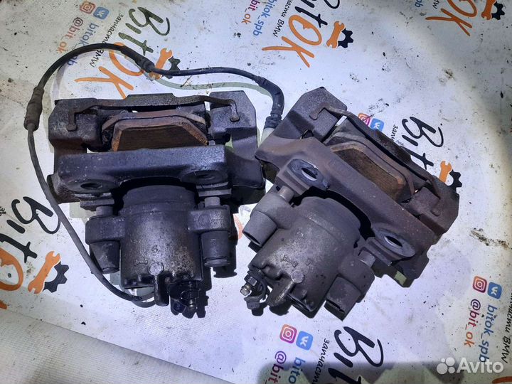 Тормозной суппорт скоба задний bmw e60