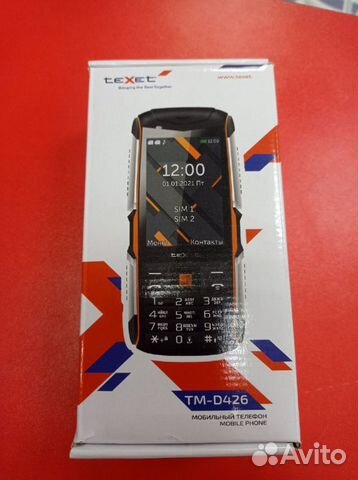 Мобильный телефон teXet TM-D426