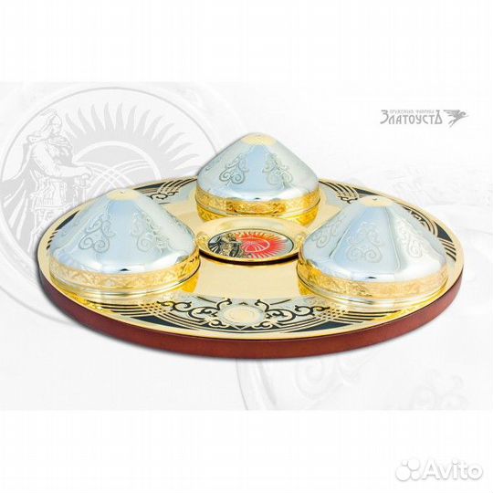 Набор пиал «Золотые юрты»