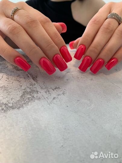 Наращивание, маникюр аппаратный, педикюр пальчики