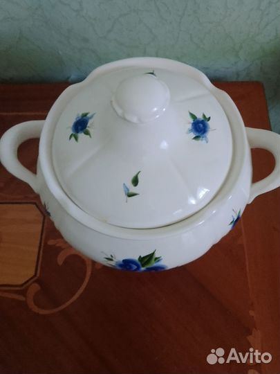 Фарфоровая супница СССР