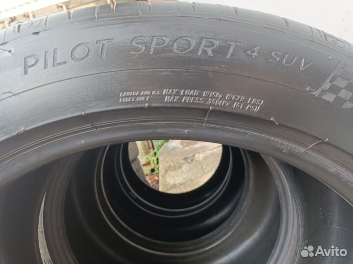 Michelin Pilot Sport PS4 SUV 275/45 R21 и 315/40 R21 115Y