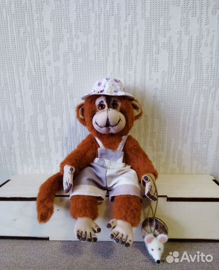 Обезьянка ручной работы