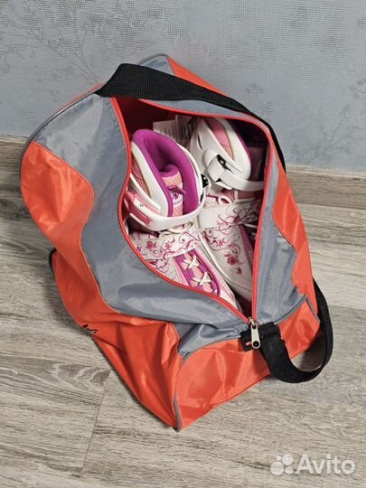 Коньки детские раздвижные 34-37