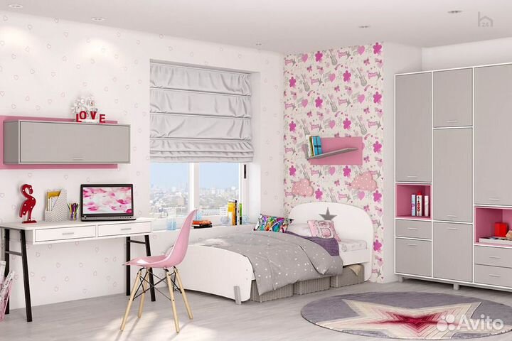 Кровать детская 1910 Polini kids Mirum 1910