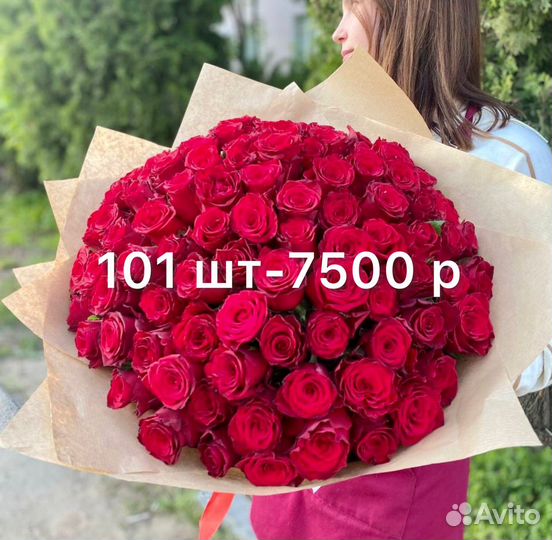 101 роза