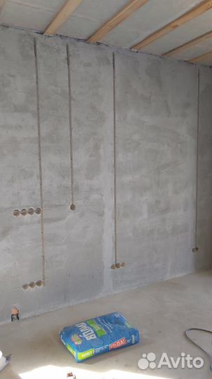 Штрабление стен под электрику без пыли