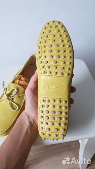 Женские лоферы/макасины Tod's Gommino новые 37-3