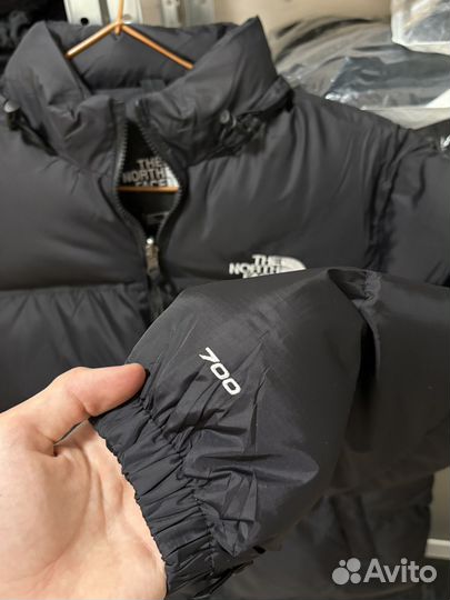 Куртка The North Face 700 чёрная премиум