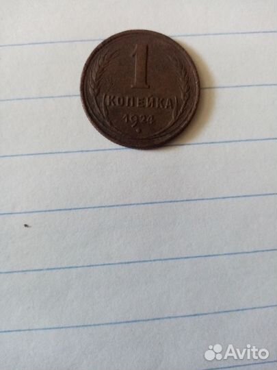 1 копейка 1924