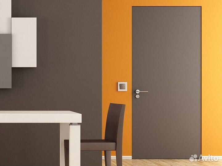 Скрытые двери межкомнатные под отделку