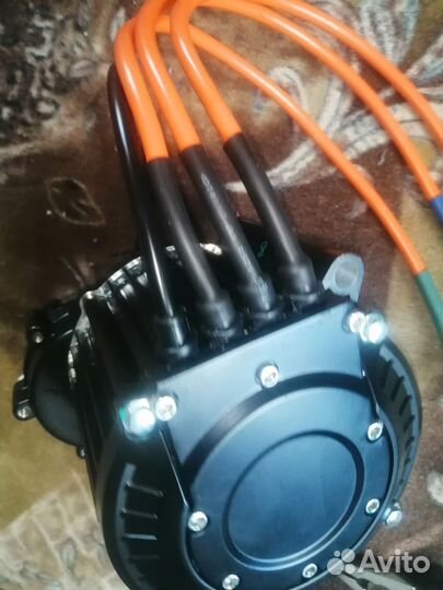 QS120 V3 2000W Мотор мидрайф для Электро Эндуро