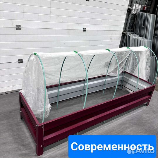 Грядки оцинкованные и с полимерным покрытием