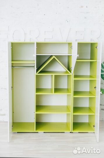 Детский шкаф для одежды в разных цветах