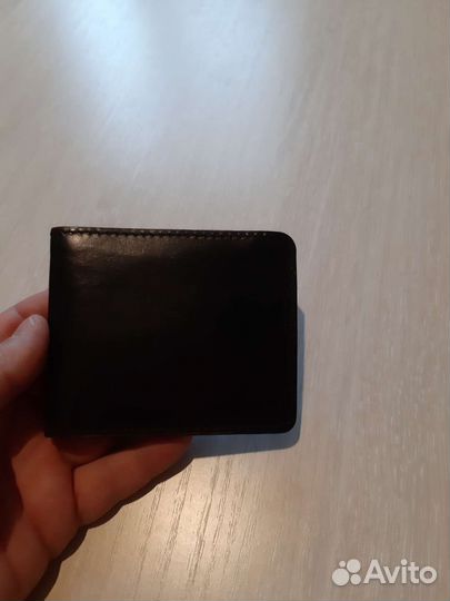 Кошелек мужской кожаный ручной работы