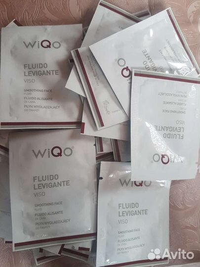 Разглаживающий флюид wiqo с гликолев кислотой 2мл