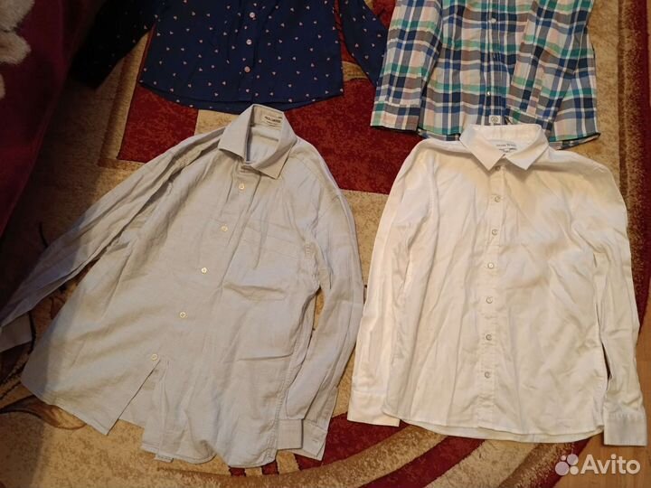 Рубашки для мальчика р140-146