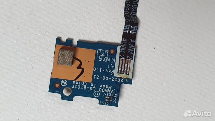 Плата включения ноутбука Dell Inspiron 15R 3521