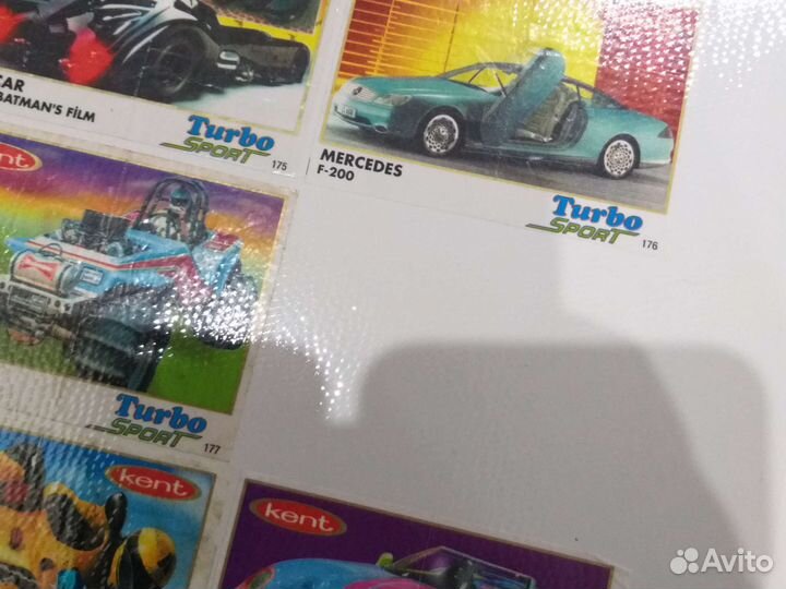 Вкладыши от жвачек