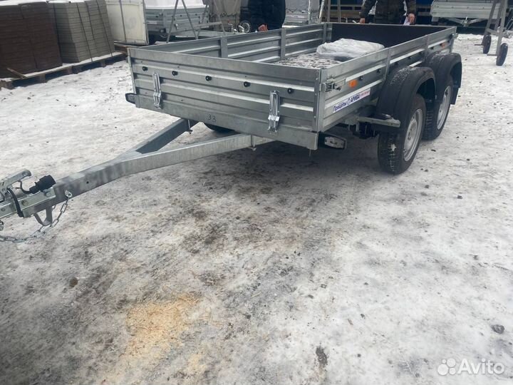 Прицеп двухосный мзса 817733.022. Легковой