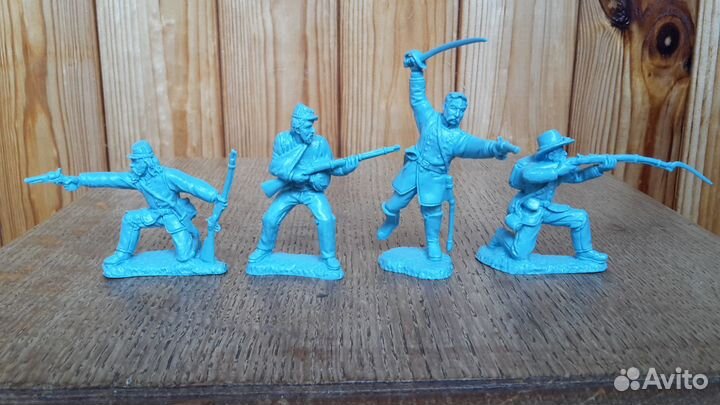 Солдатики Пехота северян tssd США 2004 г. Набор