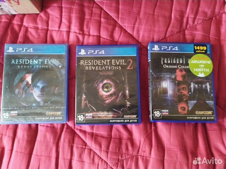 Коллекция Resident Evil ps4 8 игр