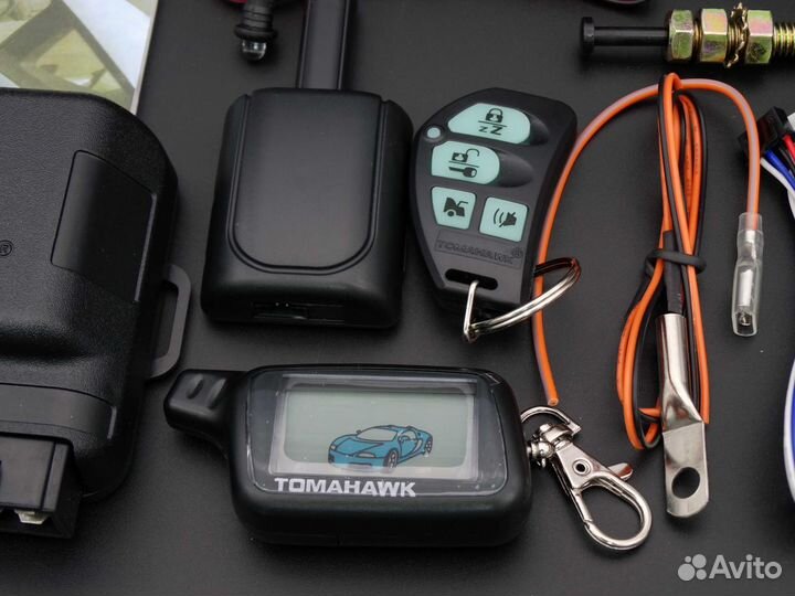 Автосигнализация Tomahawk X5 с автозапуском