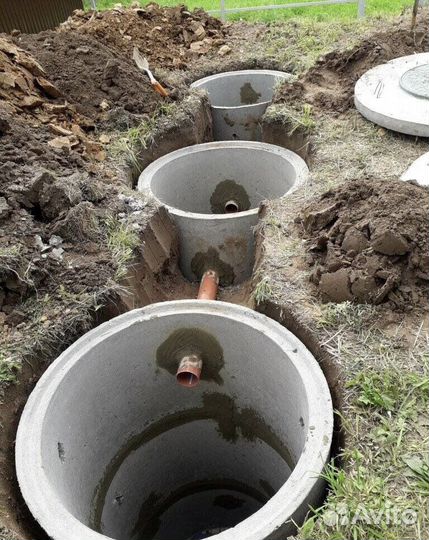 Ручная копка септиков, бурение колодцев, траншей