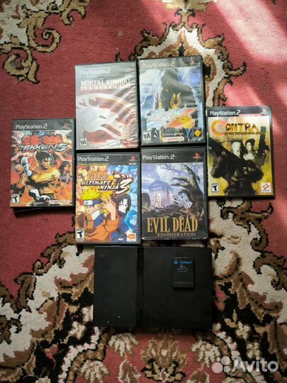 Sony playstation 2 с играми
