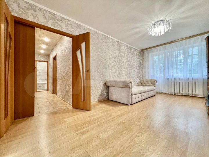 3-к. квартира, 60 м², 2/9 эт.