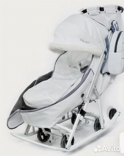 Детские санки коляска pikate