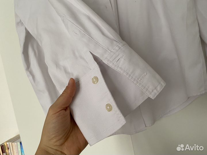 Рубашка льняная базовая, one size