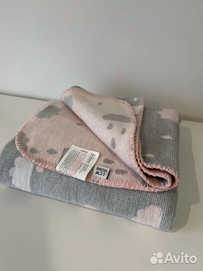 Детский плед одеяло 100на 120см